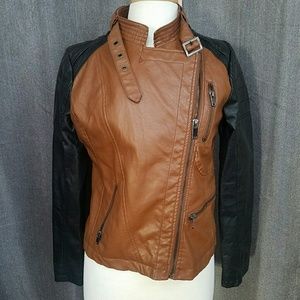 Faux Leather Jacket